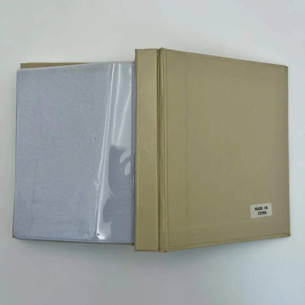 Vintage Burnes Baby Photo Album Bunny Balloons 1992 4x6 Holds 80 Nursery Gift